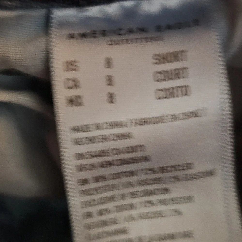 American Eagle Outfitters Dark Blue Flare Jeans - Picture 3 of 4